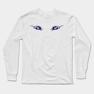 My (evil) eyes are up here Long Sleeve T-Shirt